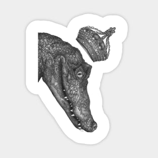 The Alligator King Sticker